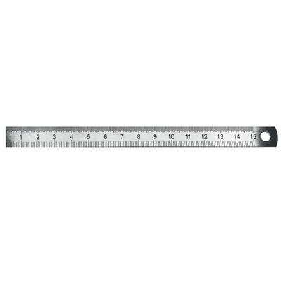 Hajlékony rozsdamentes acélvonalzó 0,5 és 1mm-es osztással, 30x1mm, hossz 500mm HITEC 124-050