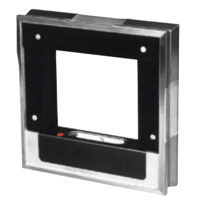 Gépbeállító keretes vízmérték, prizmás 150x150x40mm +/-0,05mm HITEC 302-10