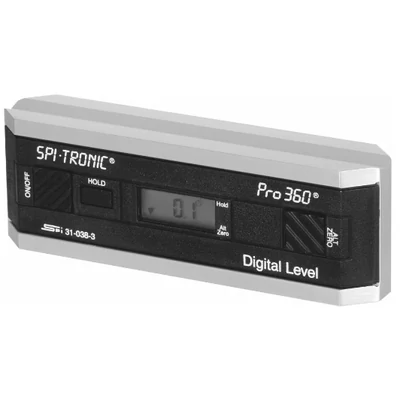 Digitális szintező, nagy pontosságú, prizmás talppal 153x31x51mm/0,1fok 360fok(4x90fok) HITEC 302-16