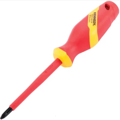 Szigetelt Phillips csavarhúzó – PH2x100mm KENNEDY  KEN-572-6612R