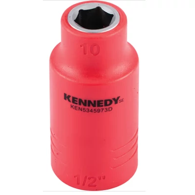 1/2" Szigetelt hatlapú dugókulcs – 11mm KENNEDY  KEN-534-8959H