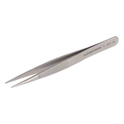 Hegyes csipesz recézett végű ESD 120 mm Lindström TL 00D-SA