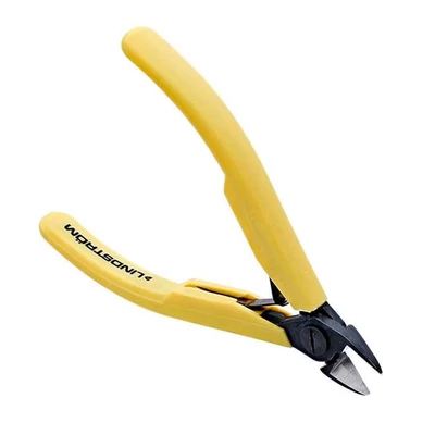 Finomelektronikai oldalcsípőfogó kúpos fejjel 112.5 mm, Ultra-Flush®,  0.2-1.25 mm ESD Lindström 8155