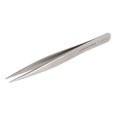 Hegyes csipesz sima végű finomított ESD 120 mm Lindström: TL 00-SA-SL