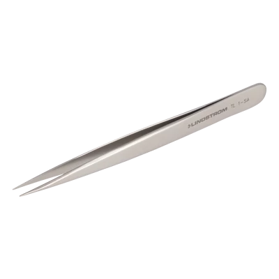 Hegyes csipesz, rozsdamentes, saválló, nem mágnesezhető ESD 120 mm Lindström: TL 1-SA-SL