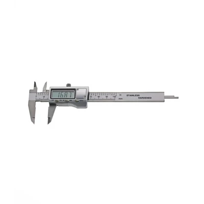 Kis méretű digitális tolómérő, 100/0,01 mm, fémházas, mérőpofa 30mm, MIB 02026085