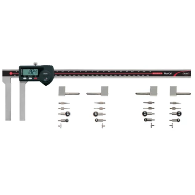 Digitális univerzális tolómérő 0-500mm/0,01, cserélhető mérőbetétekkel, IP65 Mahr 4112723