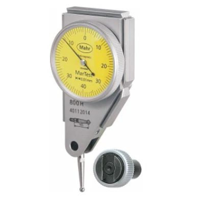 Szögtapintós mérőóra, tapintókar hossza 14,5 mm 0,4/29 mm  Mahr 4303200