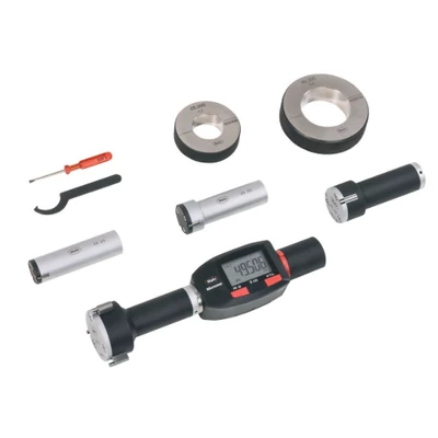 Micromar 44 EWRi Digitális hárompontos  furatmikrométer készlet (4db) 20-50mm, 20/40mm beállítógyűrűkkel Mahr 4191342