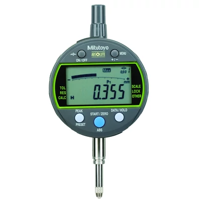 Digital Indicator, Peak Hold ID-C12,7mm, 0,001mm, Flat Back Plate Mitutoyo: 543-300B-10