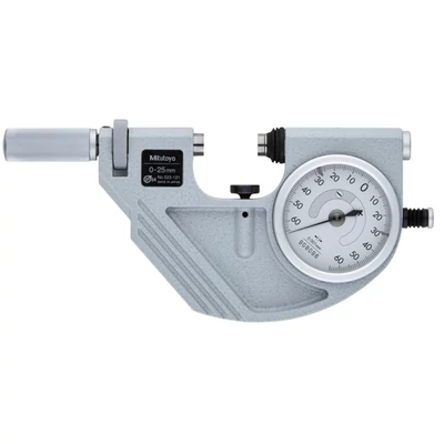 Mérőórás passzaméter, 0-25/0,001mm, IP54 (jobb) Mitutoyo: 523-121