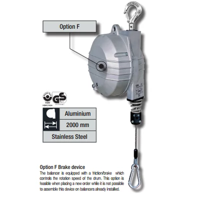Balancer 18-22kg, 2000mm, TECNA 9358