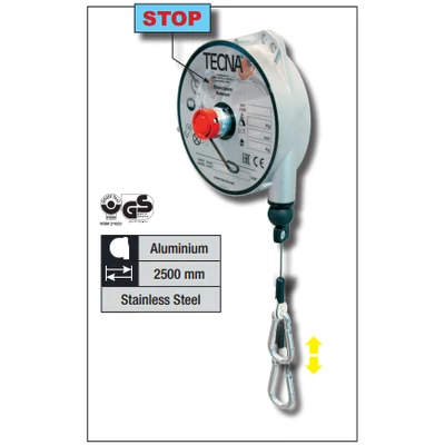 Balancer 4-6 kg, 2500 mm, STOP funkcióval  TECNA 9347