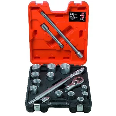 Dugókulcs-készlet 3/4", 17-részes Bahco: SLX 17
