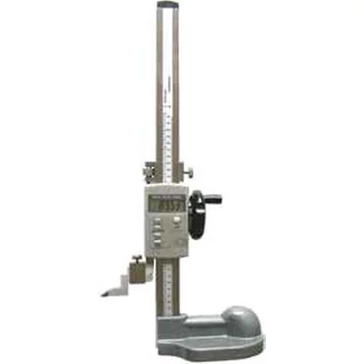 Digitális magasságmérő beálltókerékkel, előrajzolóval 600/0,01mm MIB 02027107