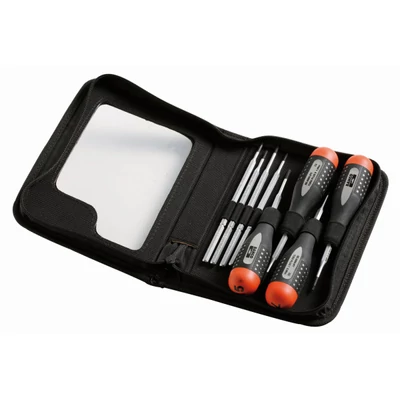 4 darabos készlet fix beállítású nyomaték csavarhúzókból, 0.9-3, D6.3(1.4") Bahco: BE-6990-IPSET