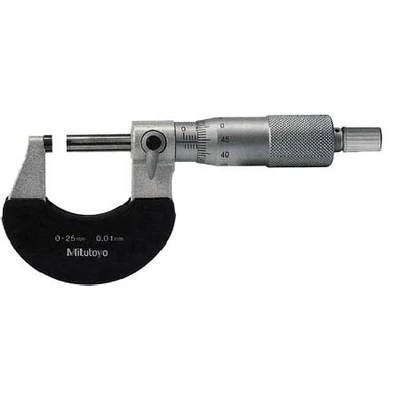 Analóg mikrométer hőszigetelt kengyellel 25-50/0,01mm Mitutoyo: 102-302