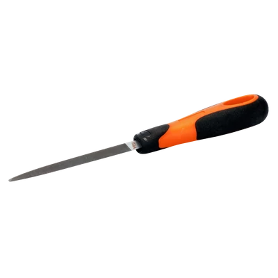 Háromszögletű reszelő nyéllel, 200x15,5 mm, kettes vágat Bahco: 1-170-08-2-2