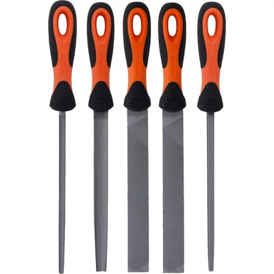 Ergo reszelőkészlet 5 db 200 mm ERGO Bahco: 1-478-08-1-2
