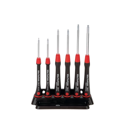 WIHA PicoFinish hatszög-gömbfejű csavarhúzókészlet 6 részes. 264 PF K6:  42993