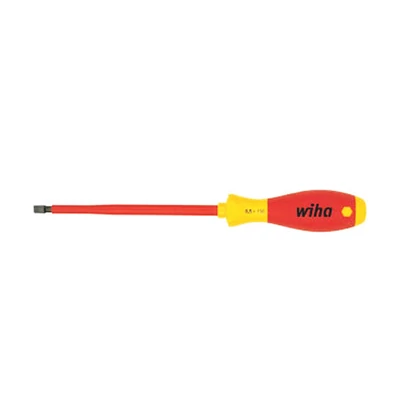 WIHA SoftFinish® villanyszerelő Lapos csavarhúzó 320N SF 5,5x125: 00826, ,