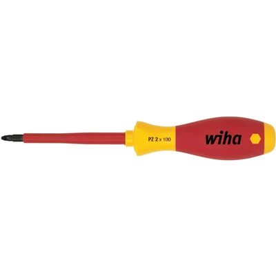 WIHA SoftFinish® villanyszerelő Pozidriv-csavarhúzó 324SF PZ 2x100: 00879
