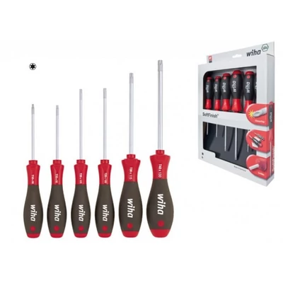 WIHA SoftFinish® TORX® csavarhúzókészlet, 6 részes. 362K6SO: 07155