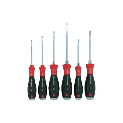 Wiha SoftFinish csavarhúzókészlet 530 HK6, lapos/Phillips hatszögletű rész, üthető véggel: 21250