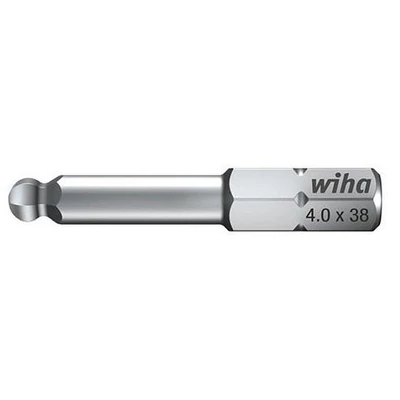 WIHA Standard-Bit, hatszög-gömbfejű, Form C 6,3. 7017 SW 4,0: 01738