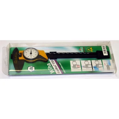 Mérőórás tolómér, műanyag kivitel 150-0,1 mm Wiha 31439