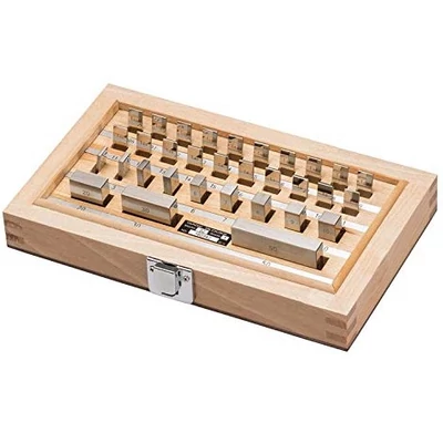 Mérőhasáb készlet, acél 32db-os 2-es pontossági osztály Asimeto 500-02