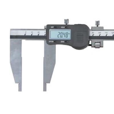 Digitális műhelytolómérő alsó mérőpofával, finomállítóval, 200/0,03mm pofa 75mm MIB 02026055