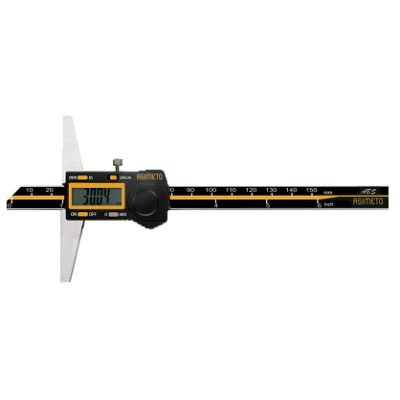 ABS digitális mélységmérő 0-200 mm +/- 0,03 mm Asimeto 327-08-7