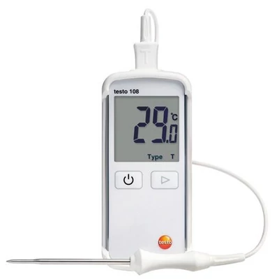 testo 108 - Vízálló hőmérsékletmérő 0563 1080