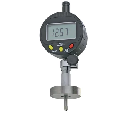 Digitáls mérőóra kerek 25 mm átmérőjű  híddal - 10 mm méréstartomány MIB: 01025113