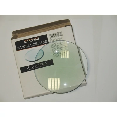 Nagyítós LED lámpához nagyító 130 mm átmérő 8 dioptria 3-szoros nagyítás 10797C