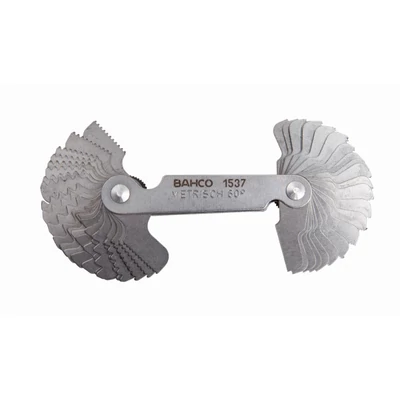 Metrikus 60° és 55° Whitworth menetfésű 0.25-6.0/4-62 30mm Bahco 1537