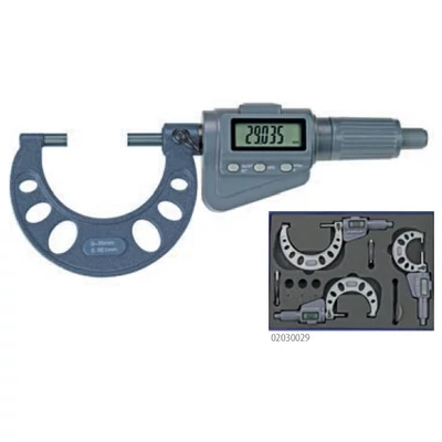 Digitális mikrométer készlet 0-100/0,001 mm MIB: 02030029