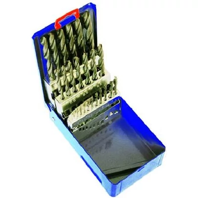 Hengeres csigafúró készlet HSSCo 1-10mm/0,5mm 19-részes 2907 StimZet