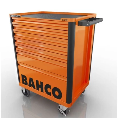 Szerszámkocsi 7 fiókos normál narancs Bahco: 1472K7