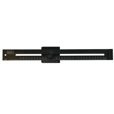 Jelölő vonalzó keményített alumíniumból 800 mm MIB 05057034