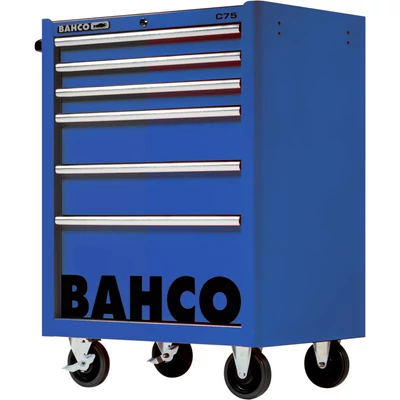 Szerszámkocsi 6 fiókos könnyített kék Bahco: 1475K6BLUE
