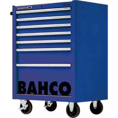 Szerszámkocsi 7 fiókos könnyített kék Bahco: 1475K7BLUE
