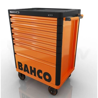 Szerszámkocsi 7 fiókos extra erős narancs Bahco: 1477K7