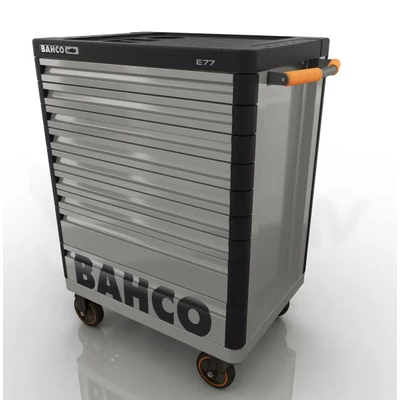 Szerszámkocsi 8 fiókos extra erős szürke Bahco: 1477K8GREY
