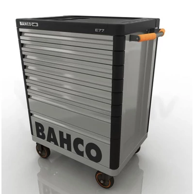Szerszámkocsi 9 fiókos extra erős szürke Bahco: 1477K9GREY
