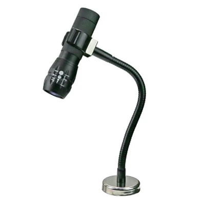 LED munkalámpa, rugalmas szárral, mágnestalppal, hossz 250mm MIB 06070022