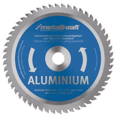 Kfl. Körfűrész Alu.-hoz 230x2x25,4 z80 EVO230-hoz Metallkraft: 3850232