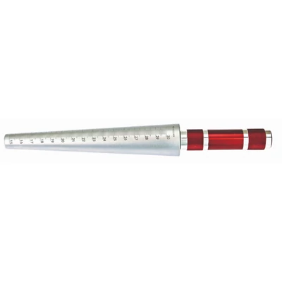 Kónuszos mérőék 15-30mm/0,1mm krómozott, eloxált alumínium markolattal MIB 08082042