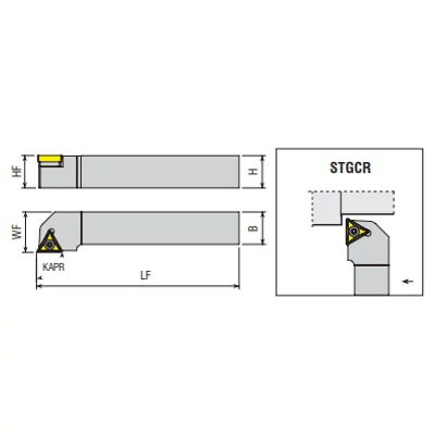 STGCR 1212 F11 esztergakés